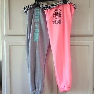 2 for $20 PINK Victoria Secret Joggers